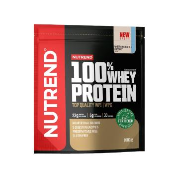 Nutrend 100% Whey Protein bílá čokoláda + kokos 1000 g