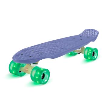 Fun pro Mini Cruiser, skateboard, trickboard, PP board, 100 kg, LED kolečka, PU tvrdost 88A