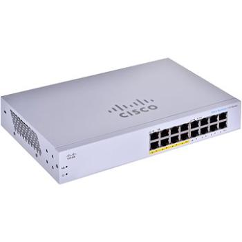 CISCO CBS110 Unmanaged 16-port GE, Partial PoE (CBS110-16PP-EU)