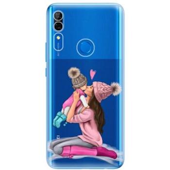 iSaprio Kissing Mom - Brunette and Girl pro Huawei P Smart Z (kmbrugirl-TPU2_PsmartZ)