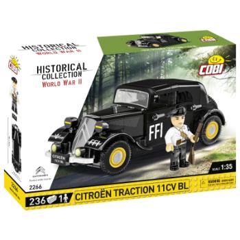 1938 Citroën Traction 11CV, 1:35, 236 k, 1 figurka