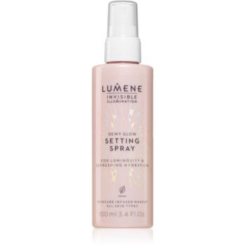 Lumene Invisible Illumination Dewy Glow rozjasňující fixační sprej 100 ml