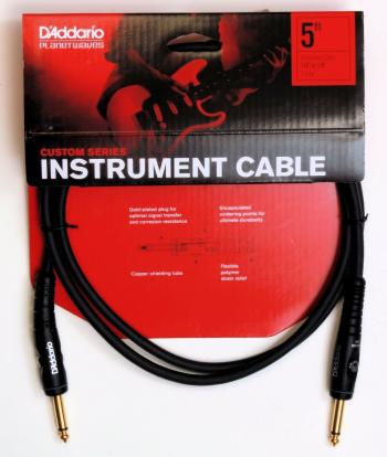 D'Addario Planet Waves PW-G-05 150 cm Rovný - Rovný Nástrojový kabel