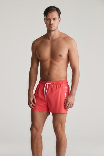 PLAVKY GANT LIGHTWEIGHT SWIM SHORTS WATERMELON RED