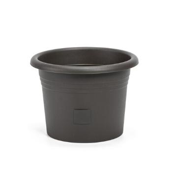 Plastia Samozavlažovací květináč Narza pr. 60 cm, antracit, pr. 60 cm