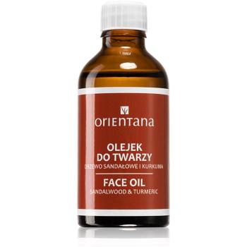 Orientana Sandalwood & Turmeric Face Oil omlazující pleťový olej 50 ml