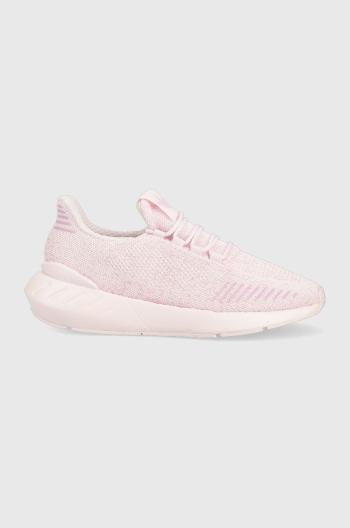 Sneakers boty adidas Originals Swift Run 22 růžová barva, GW6884-PNK/LIL