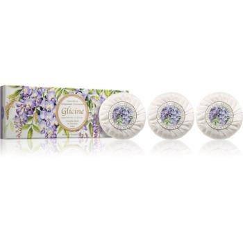 Saponificio Artigianale Fiorentino Wisteria Set sada tuhých mýdel