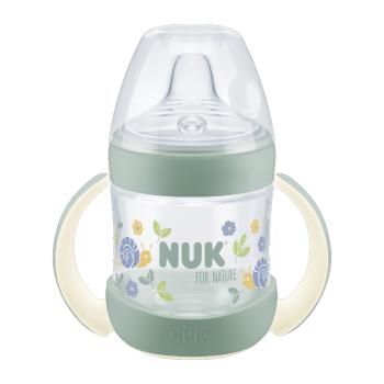 NUK For Nature Kojenecká láhev na učení s kontrolou teploty 150 ml