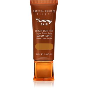 Danessa Myricks Beauty Yummy Skin Serum Skin Tint hydratační make-up s vyhlazujícím účinkem odstín 12 - Dark Skin with Golden Undertones 100 ml