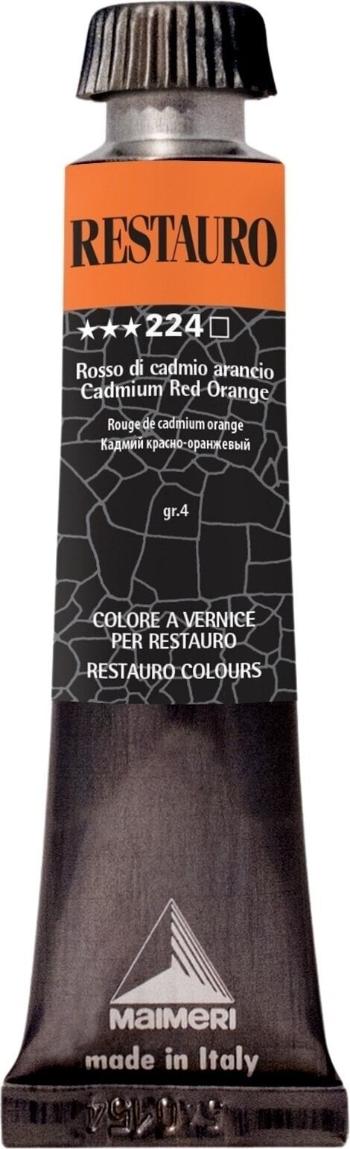 Maimeri Varnish Restauro Restaurační barva Cadmium Red Orange 224 20 ml 1 ks