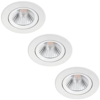 Philips - SADA 3x LED Stmívatelné podhledové svítidlo 3xLED/5,5W/230V 2700K (118908)