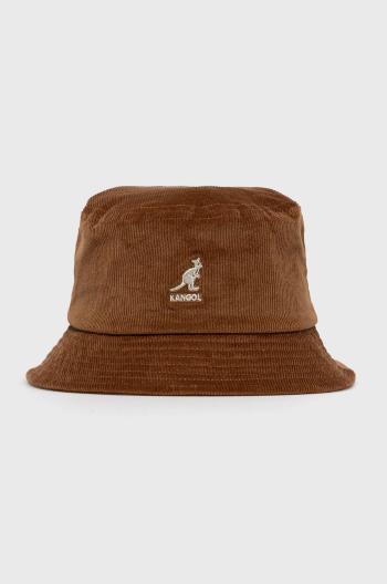 Klobouk Kangol hnědá barva, K4228HT.WD207-WD207