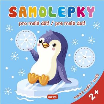 Samolepky pro malé děti/pre malé deti: modrý sešit/zošit (8594184926277)