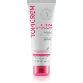 Topicrem UH BODY Ultra-Moisturizing Body Milk hloubkově hydratační tělové mléko pro suchou a citlivou pokožku 75 ml