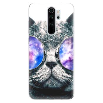 Odolné silikonové pouzdro iSaprio - Galaxy Cat - Xiaomi Redmi Note 8 Pro