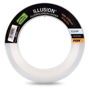 Fox fluorocarbon edges illusion leader naturals clear 50 m - 0,60 mm 18,2 kg