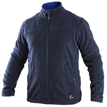 Canis (CXS) Pánská fleecová mikina GRANBY - Tmavě modrá | 2XL