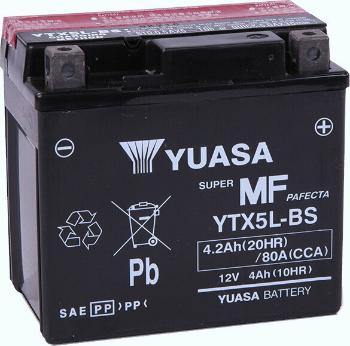 Yuasa Battery YTX5L-BS Moto baterie