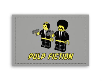 Fotoobraz 90x60 cm střední  Pulp Fiction Lego