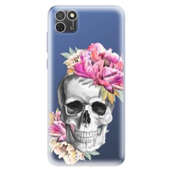 Odolné silikonové pouzdro iSaprio - Pretty Skull - Honor 9S