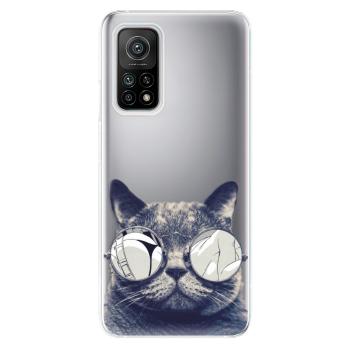 Odolné silikonové pouzdro iSaprio - Crazy Cat 01 - Xiaomi Mi 10T / Mi 10T Pro