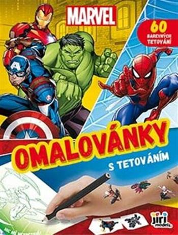 Omalovánky s tetováním Marvel