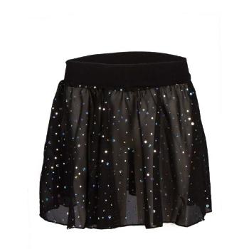 PAPILLON SKIRT Dětská baletní sukně, černá, velikost