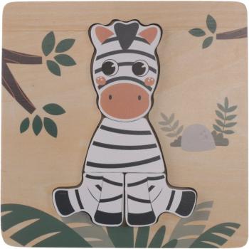 Zopa Wooden Puzzle Small puzzle z dreva Zebra 1 ks