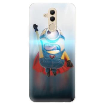 Silikonové pouzdro iSaprio - Mimons Superman 02 - Huawei Mate 20 Lite