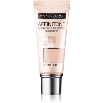 Maybelline Affinitone hydratační make-up odstín 24 Golden Beige 30 ml