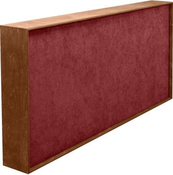 Mega Acoustic FiberExcellent120 Alder/Dark Red Absorpční dřevěný panel