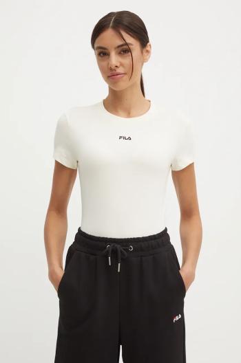 Fila top Latina női, bézs, FAW0744