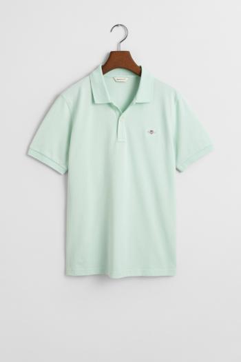 POLOKOŠILE GANT SHIELD SS PIQUE FADED MINT
