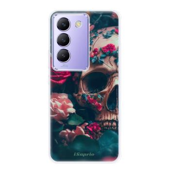 Odolné silikonové pouzdro iSaprio - Skull in Roses - Vivo V40 SE 4G/5G