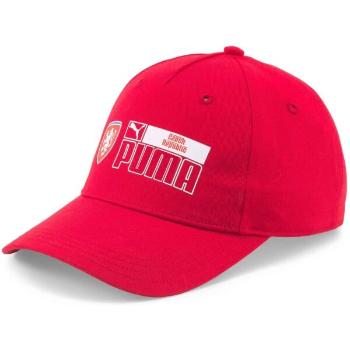 Puma FACR FTBLCORE BB CAP Kšiltovka, červená, velikost