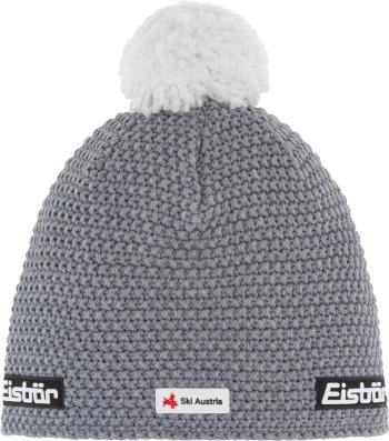 Eisbär Jamie Pompon SKA Beanie Grey/White UNI Čepice