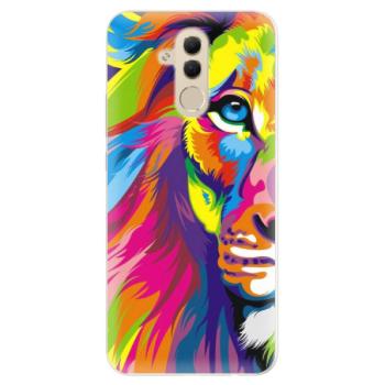 Silikonové pouzdro iSaprio - Rainbow Lion - Huawei Mate 20 Lite