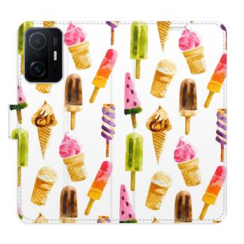 Flipové pouzdro iSaprio - Ice Cream Pattern - Xiaomi 11T / 11T Pro