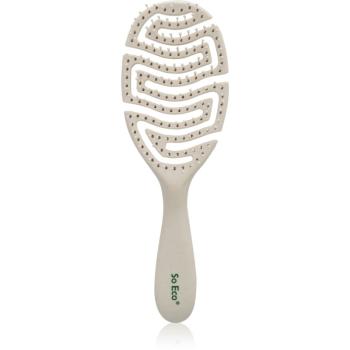 So Eco Flexi Curve Detangling Brush oválný kartáč pro snadné rozčesání vlasů 1 ks