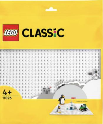 Bílá podložka na stavění - Lego Classic (11026)