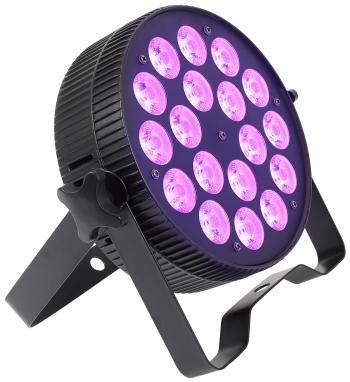 Flash LED PAR 64 18x10W RGBW 4in1 ALU Flat