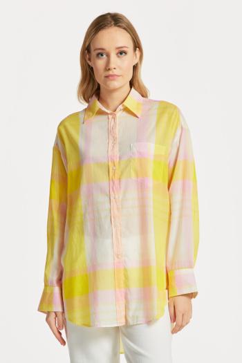 KOŠILE GANT OS MADRAS SHIRT CANARY YELLOW