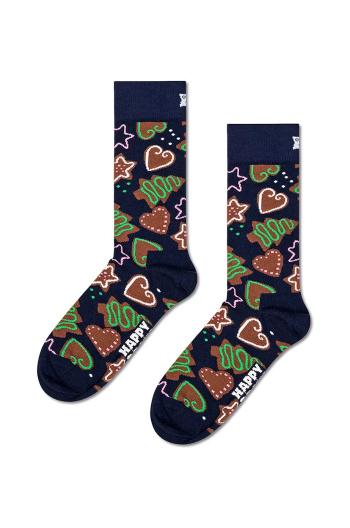 Ponožky Happy Socks Gingerbread Cookies tmavomodrá barva, P002055