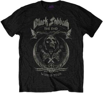 Black Sabbath Tričko The End Mushroom Cloud Unisex Black M