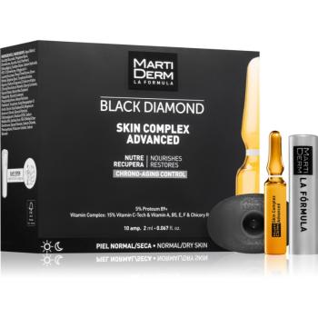 MartiDerm Black Diamond Skin Complex Advanced ampulky pro unavenou pleť 10x2 ml