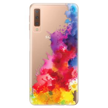 Odolné silikonové pouzdro iSaprio - Color Splash 01 - Samsung Galaxy A7 (2018)