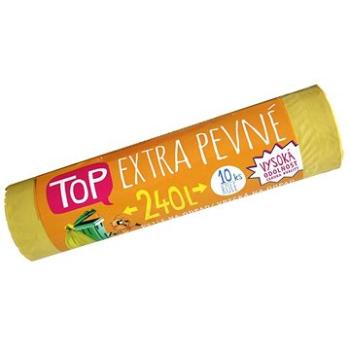 VIPOR LDPE Top Extra pevné 240 l, 10 ks, žlutý (8595657600892)