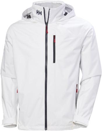 Helly Hansen Bunda Men's Crew Hooded Sailing Jacket 2.0 White S