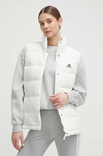 Péřová vesta adidas bílá barva, HG6278